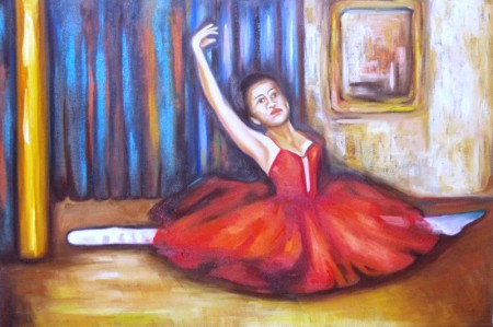 Bailarina no Palco